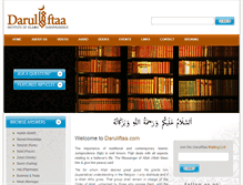 Tablet Screenshot of daruliftaa.com